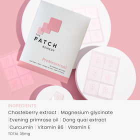 Patch Pré-Menstruel The Patch Remedy sur une main