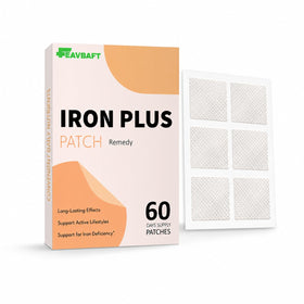 Patch topique fer 60 unités vue de face