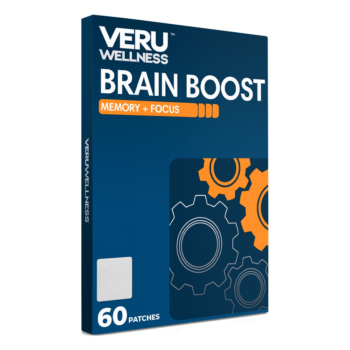 Patch Veru Wellness pour le soutien cérébral avec Ginkgo Biloba, avant plan