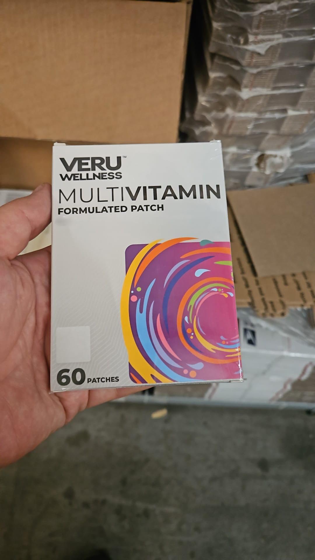 Patch Veru Wellness sans latex, gluten ou sucre