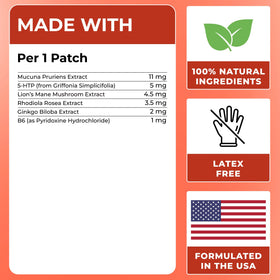 PATCH4U Patches de Dopamine application sur la peau