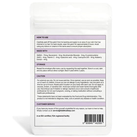 Patches Adellina NAD+ avec mise en avant des avantages