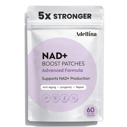 Patches Adellina NAD+ pour femmes, paquet de 60 unités