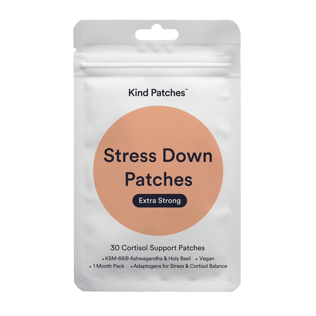 Patches Anti-Stress Kind Patches vue avant avec emballage