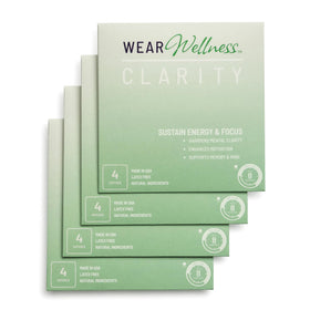 Patches Clarity Wear Wellness en paquet de 16