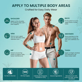 Patches de Berbérine Akouzb dans un cadre quotidien