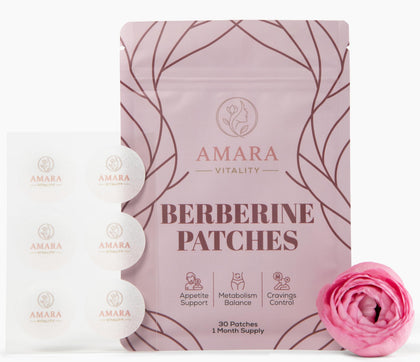 Patches de berbérine Amara Vitality - vue avant