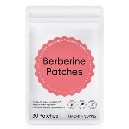 Patches de berbérine HuaangMaox packaging avant avec 30 unités