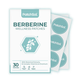 Patches de Berbérine PatchSol, boîte de 30 unités