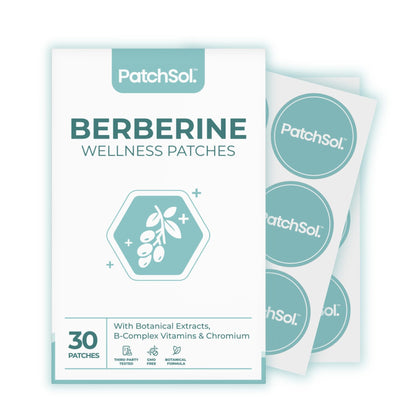 Patches de Berbérine PatchSol, boîte de 30 unités