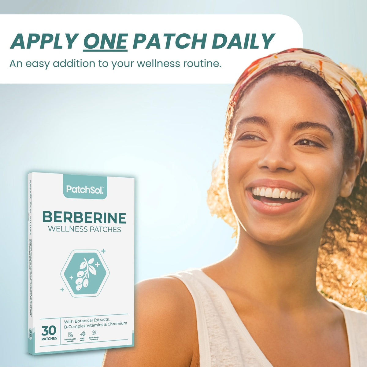 Patches de Berbérine PatchSol dans un cadre de vie quotidien