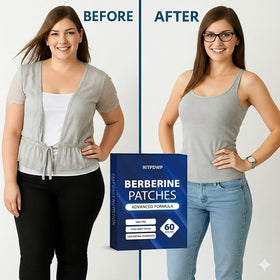 Patches de berbérine RITPDWP présentés sur une table