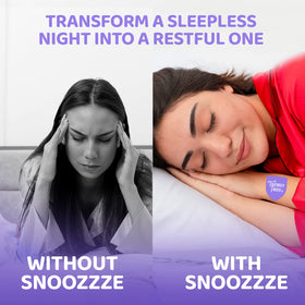 Patches de sommeil appliqués sur la peau