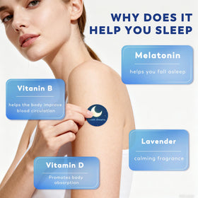 Patches de sommeil BULPOL - technologie adhésive