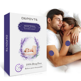 Patches de sommeil DEPOVTE 60pcs avec lavande et camomille