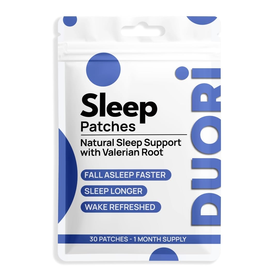 Patches de sommeil DUORI, boîte de 30 patches à la racine de valériane