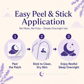 Patches de sommeil frsba en voyage, format pratique