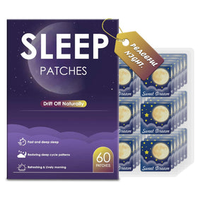 Patches de sommeil H.pylori, vue avant avec emballage