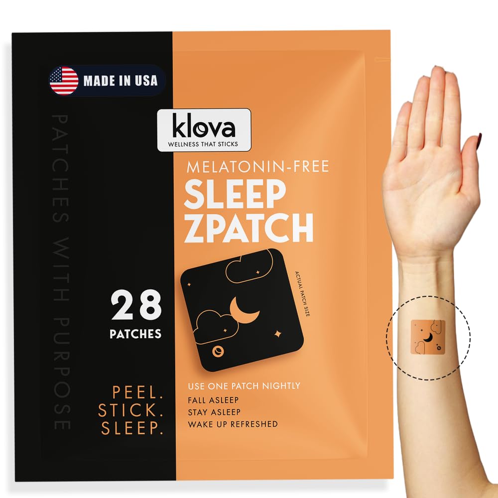 Patches de sommeil Klova, 28 patches, packaging avant