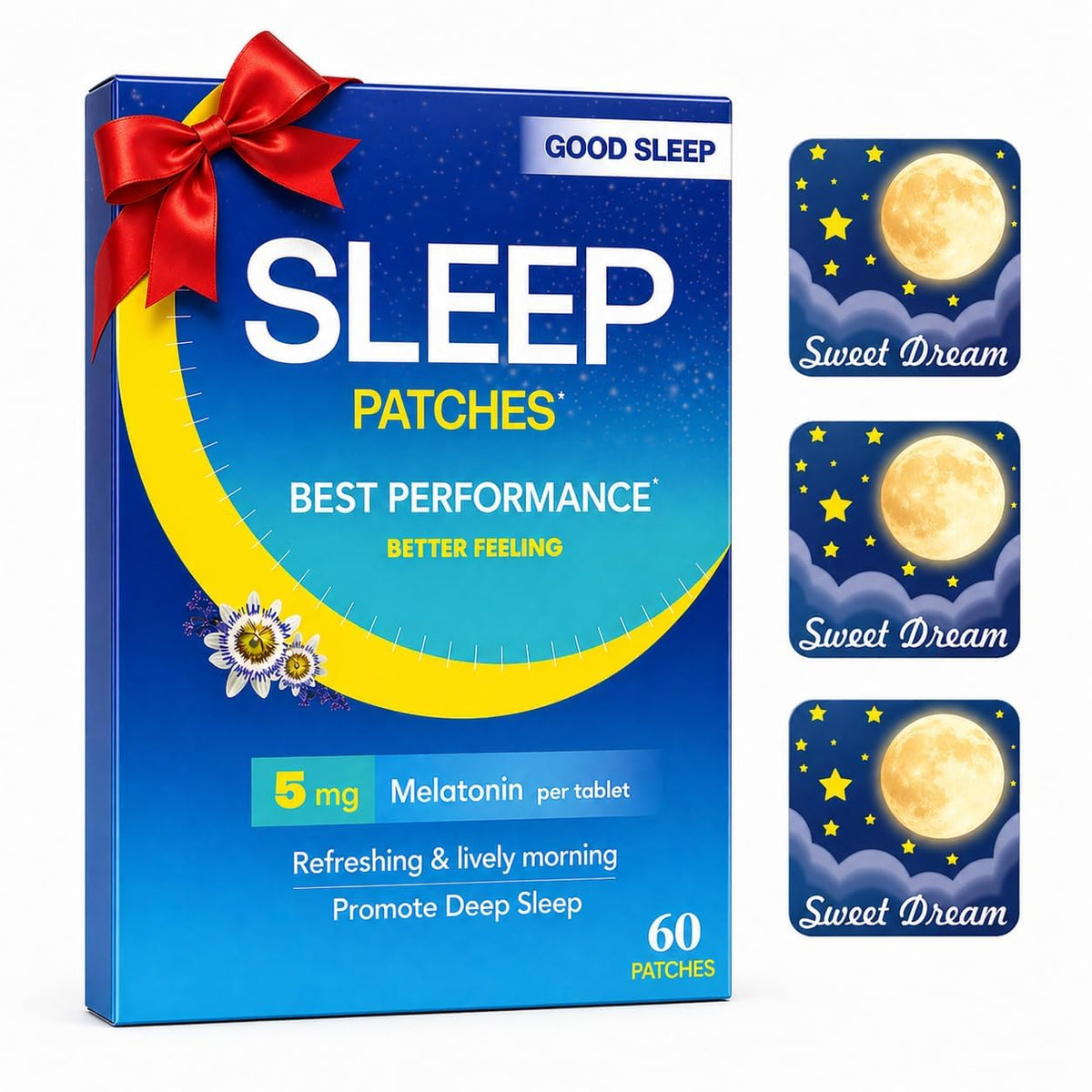 Patches de sommeil LabPack 60 unités en boîte