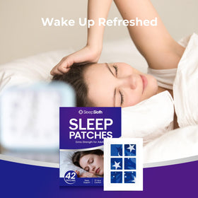 Patches de sommeil SleepSloth en situation de voyage