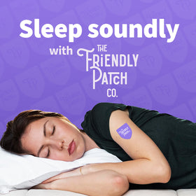 Patches de sommeil sur un poignet