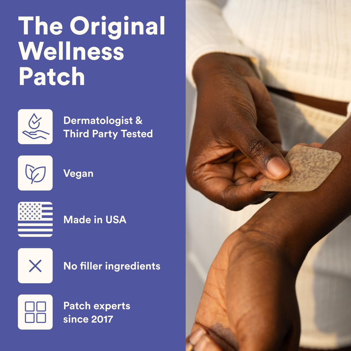 Patches de Sommeil The Good Patch, application facile