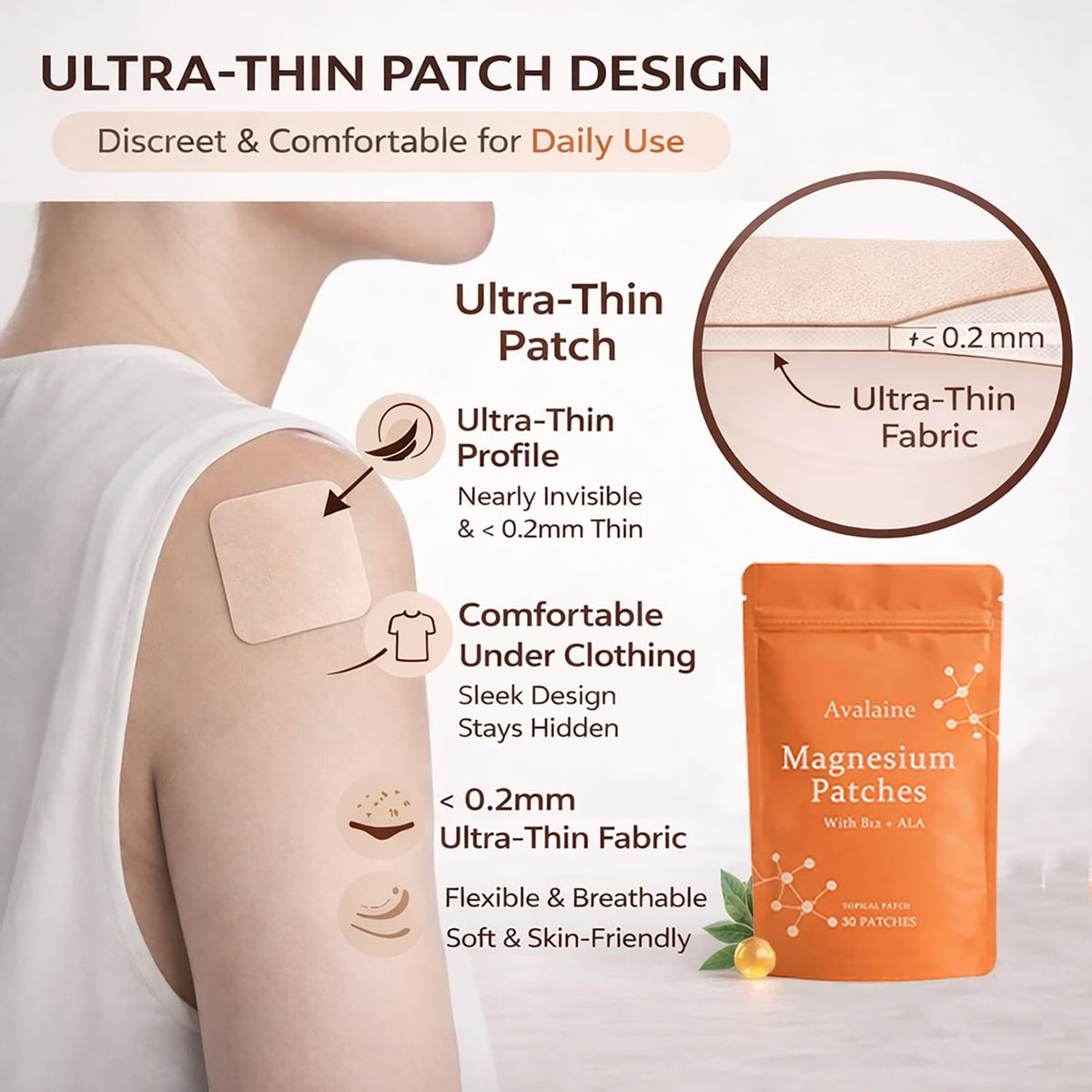 Patches KYZTMHC en gros plan sur une surface