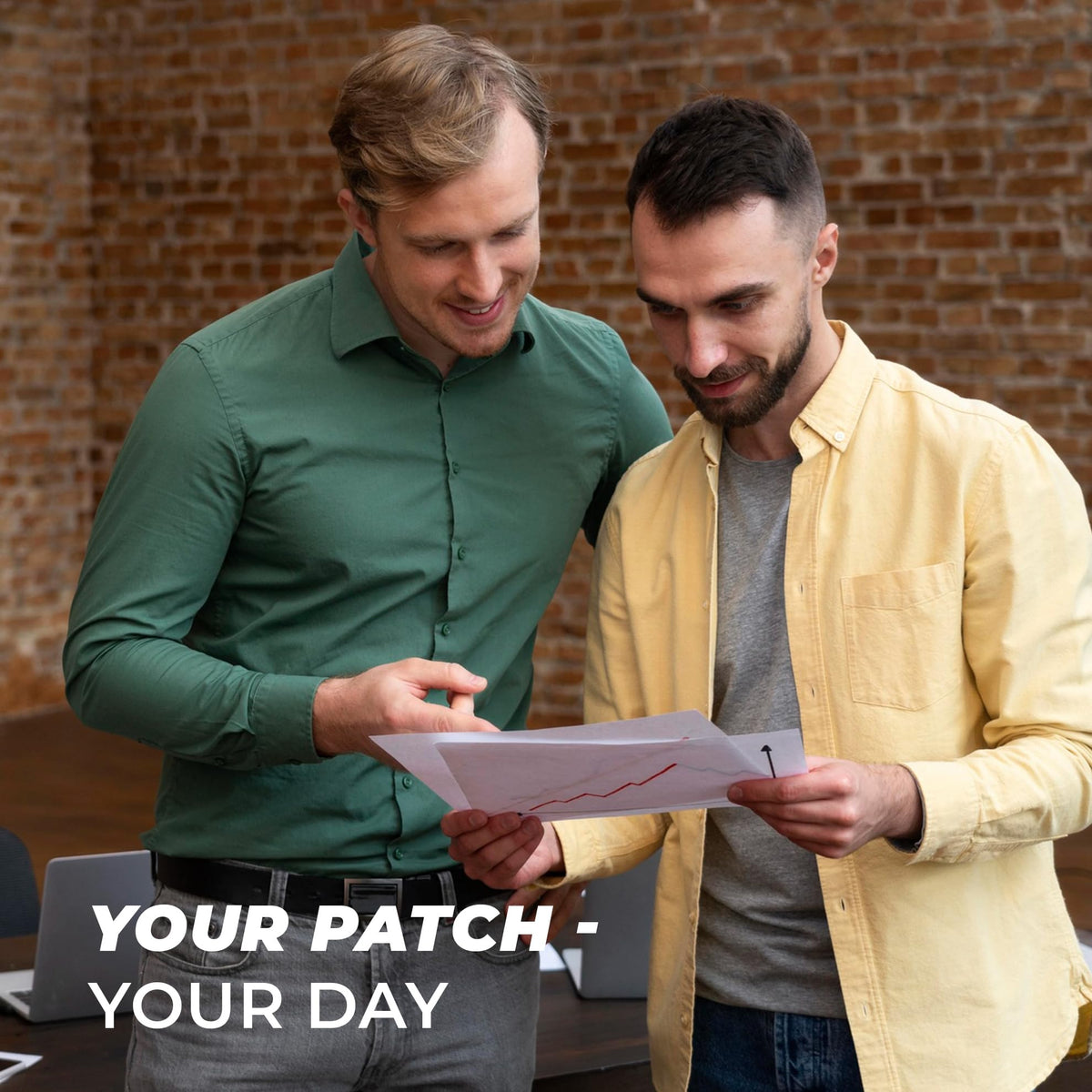 Patches LIKECOZY Focus avec un ginseng et un café
