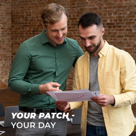 Patches LIKECOZY Focus avec un ginseng et un café