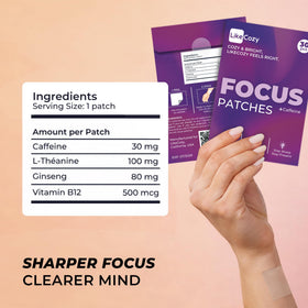 Patches LIKECOZY Focus dans un environnement de travail