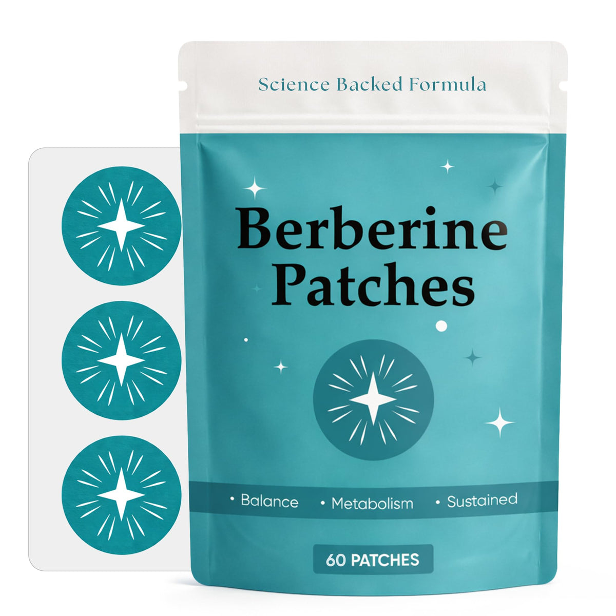 Patches MKSUVGQ Berberine 60 patches en boîte