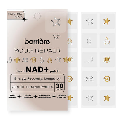 Patches NAD+ barrière en boîte de 30 pièces