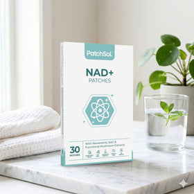 Patches NAD+ PatchSol application sur peau propre et sèche