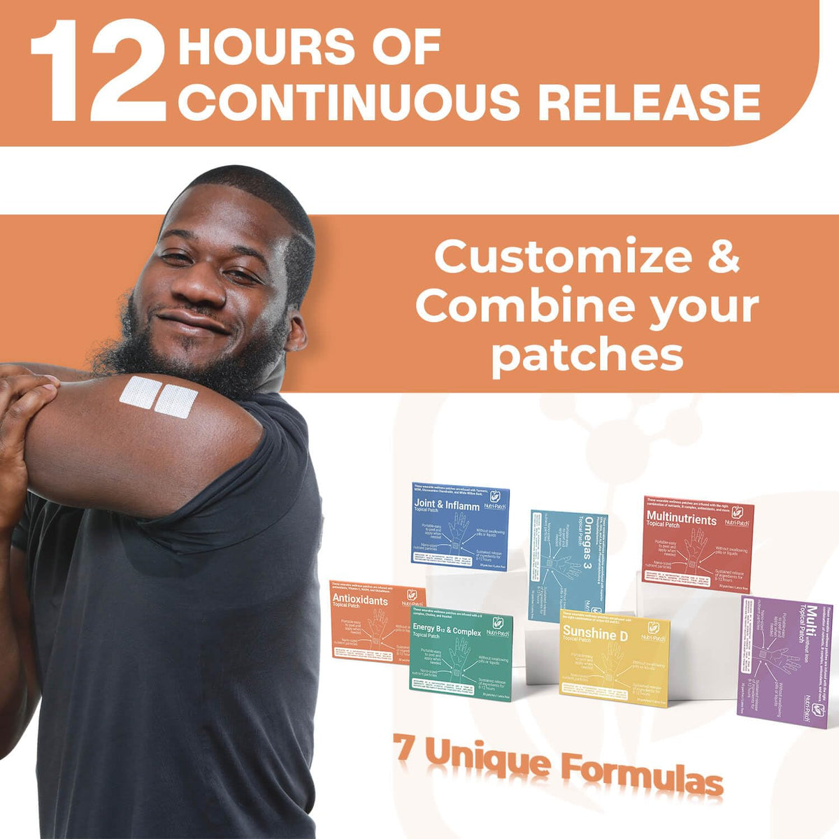 Patches NUTRI-PATCH Antioxydants, détails des ingrédients