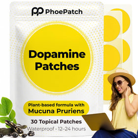 Patches PHOEPATCH Dopamine Extra Force, 30 unités, boîte vue de face