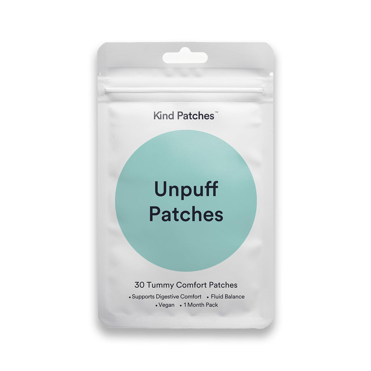 Patches Unpuff de Kind Patches, paquet de 30 unités
