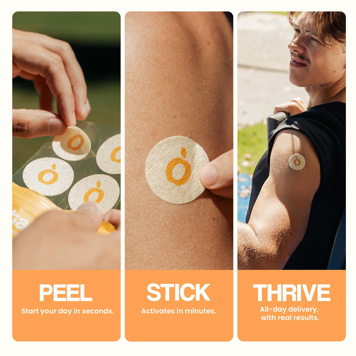 Patches Vytadose Multivitamines Femmes affichage des patches