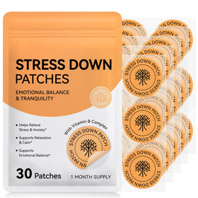 Patches ZIXBMHYJ anti-stress, vue de face, emballage de 30 patches