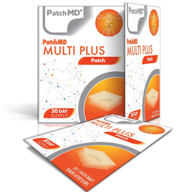PatchMD Patchs Multivitamines Plus vue avant avec emballage