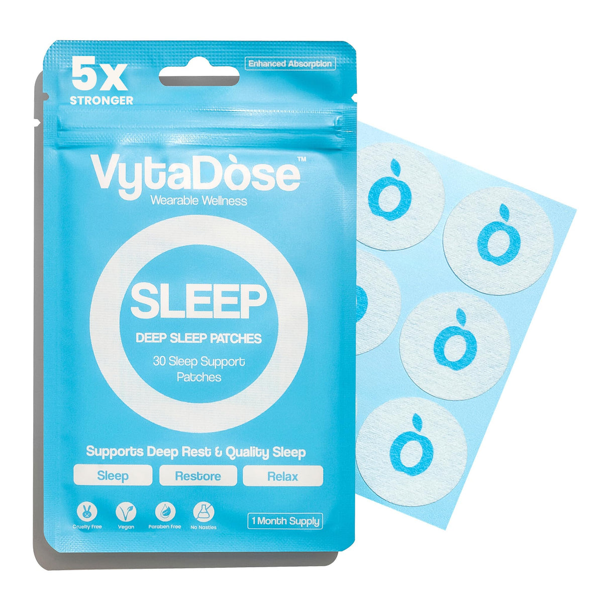 Patchs de sommeil Vytadose en boîte, 30 unités