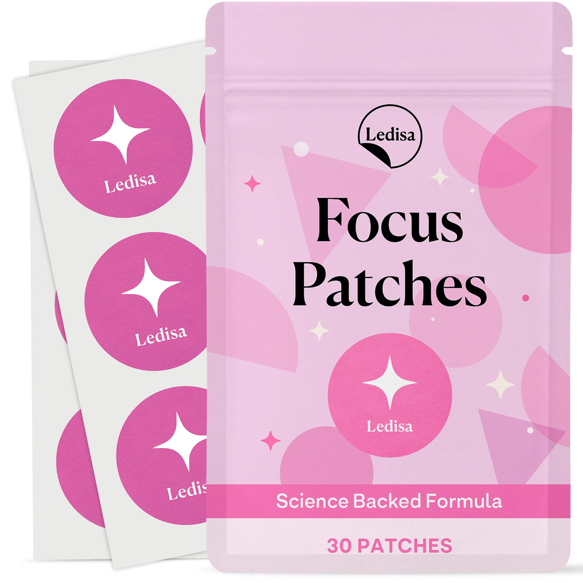 Patchs Ledisa Focus 30 unités - emballage avant