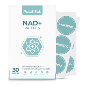PatchSol Patches NAD+ boîte de 30 unités face avant