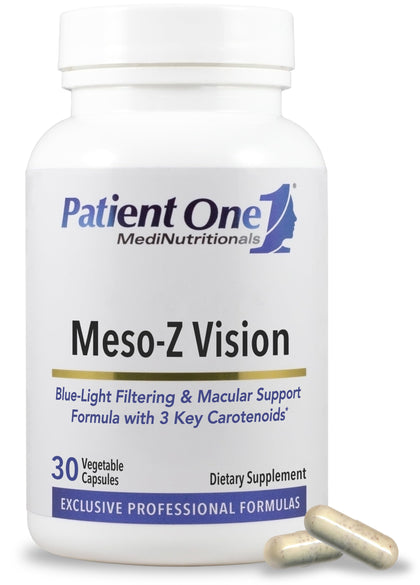Patient One Meso-Z Vision 30 Capsules vue avant avec étiquette