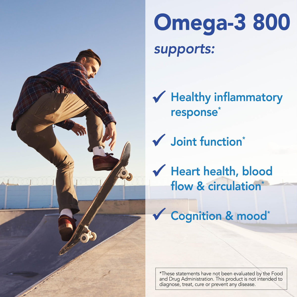 Patient One Omega-3 800 mg gélules molles avec citron vert