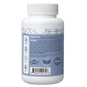 Pattern Wellness Complément Alimentaire Magnésium 180 Capsules Végétales - Détails de l'étiquette