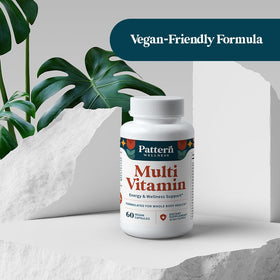Pattern Wellness Multivitamin 60 capsules, vue en gros plan