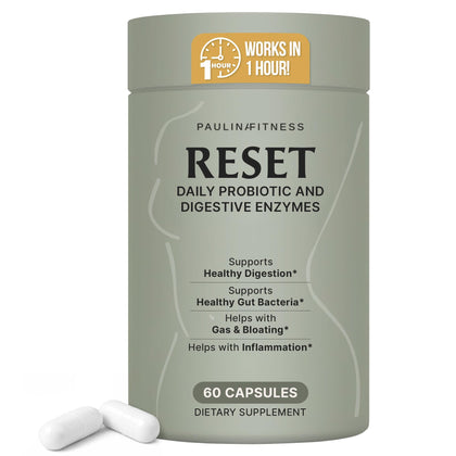Paulina FITNESS Reset Daily Probiotic boîte vue avant