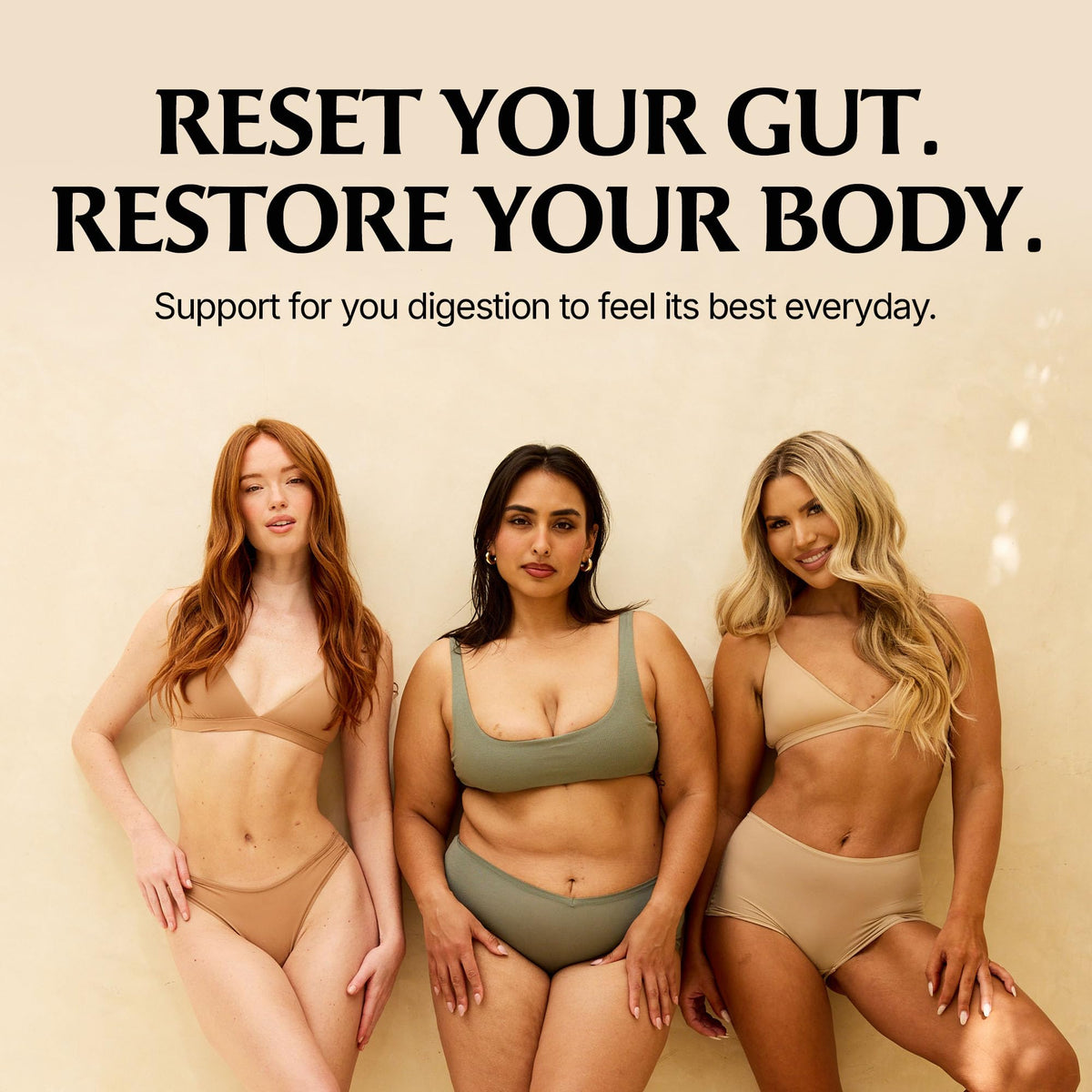 Paulina FITNESS Reset Daily Probiotic sur fond neutre