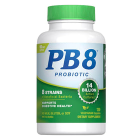 PB8 Probiotic 120 capsules végétariennes vue de face